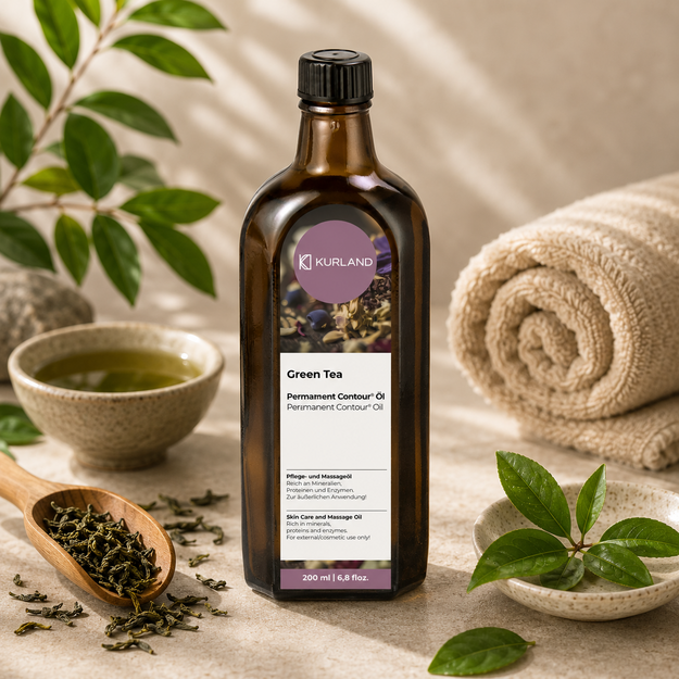 Kurland Green Tea Permanent Contour® masažo aliejus
