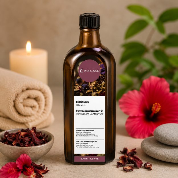 Kurland Hibiscus Permanent Contour® masažo aliejus