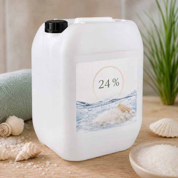 Koncentruotas mineralinis sūrymas kūno procedūroms  24% 10 L
